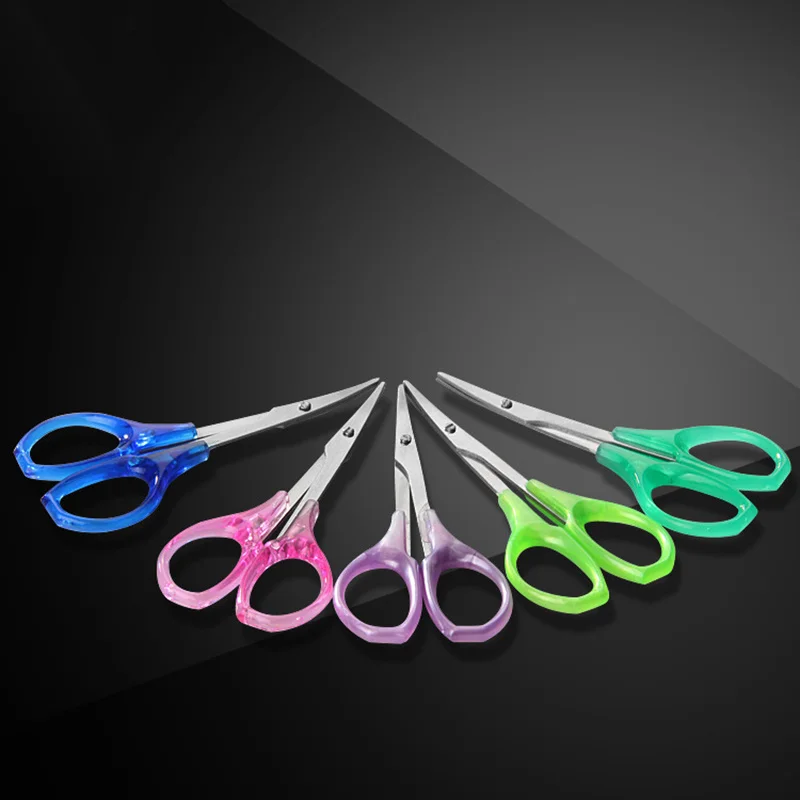 Makeup Scissors For Women Lady Stainless Steel Sharp Tip Eyebrow Beauty Scissors Face Hair Trimming Tweezer Scissors Beauty Tool