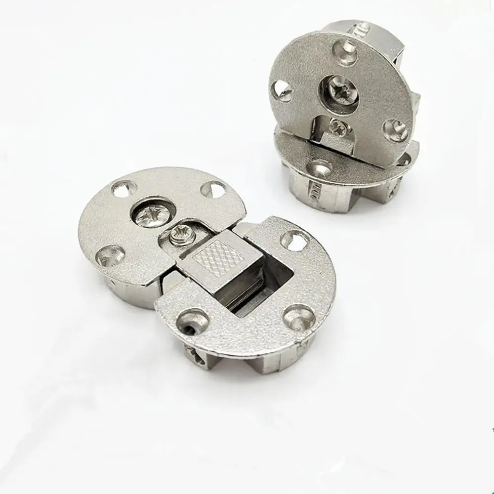Semi-circular double cups up and down the door flat 180 degree pirated folding hinge hinge cabinet hidden concealed hinge