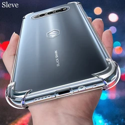 Case for Black shark 4 4S Reinforced Corner Soft TPU Clear Shockproof Cover For Xiaomi Black Shark 4 Pro