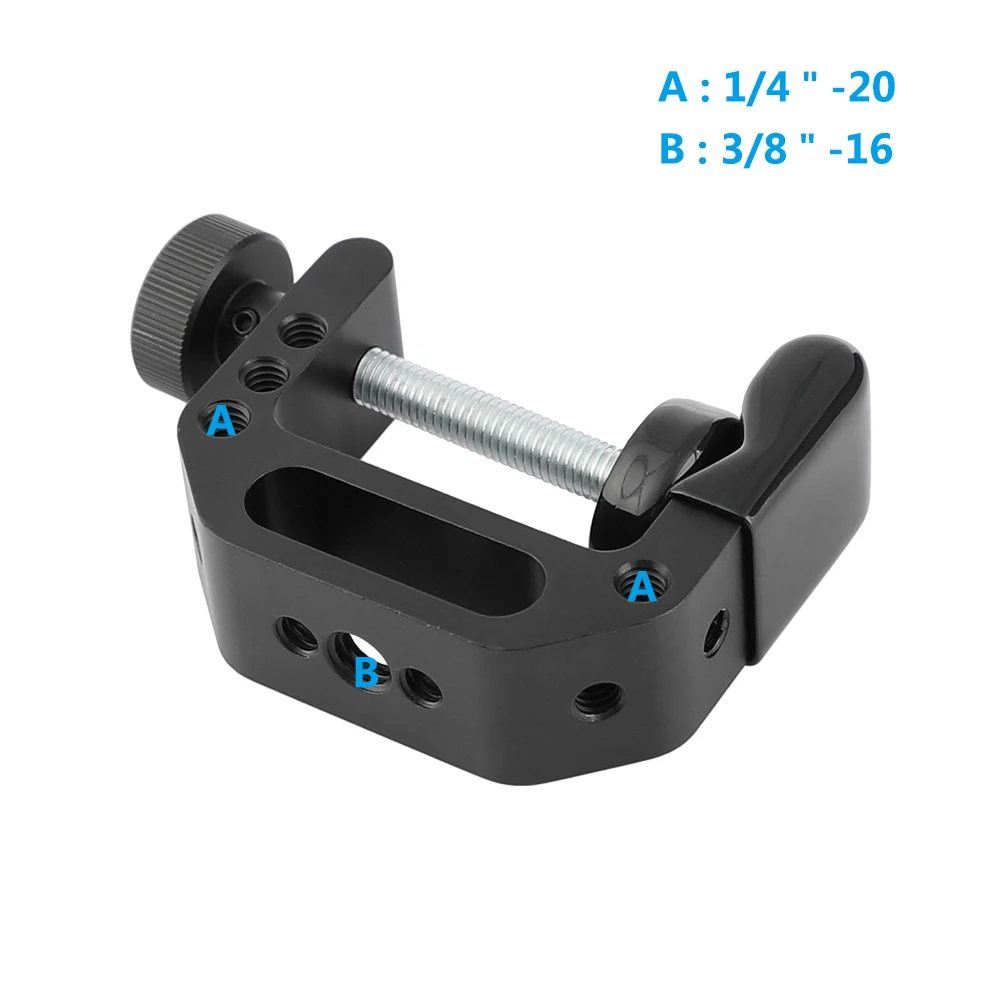 CAMVATE-Soporte Universal para cámara, abrazadera en C, para escritorio, carros, bancos, mesas de trabajo