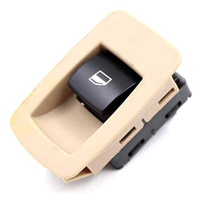 Car Beige Penger Side Front/Rear Window Lifter Button Switch for -BMW E90,E91,323I,325I,328I 61316945876