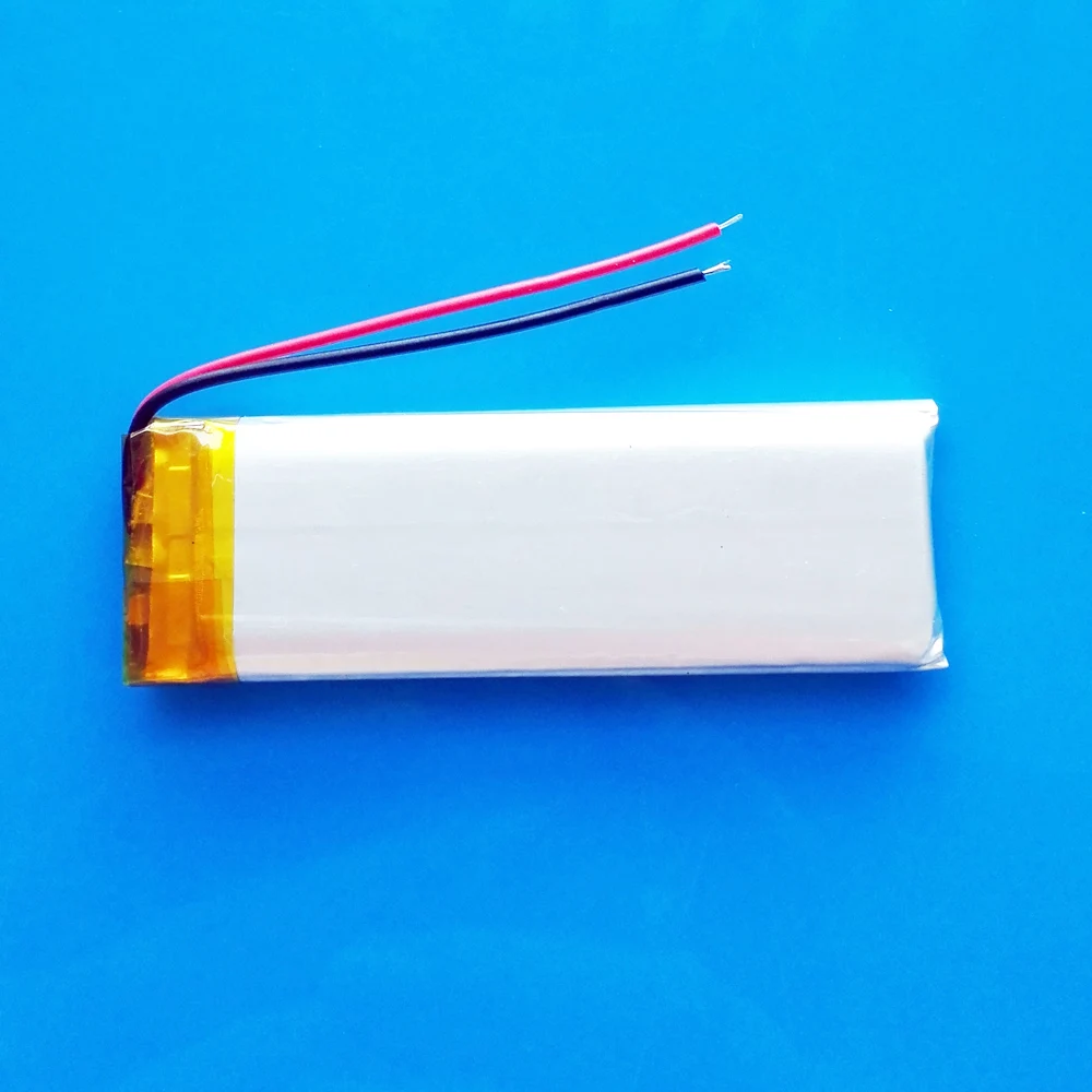 3.7V 700mAh 602060 lipo polymer lithium rechargeable battery for MP3 GPS DVD bluetooth recorder headset e-book camera