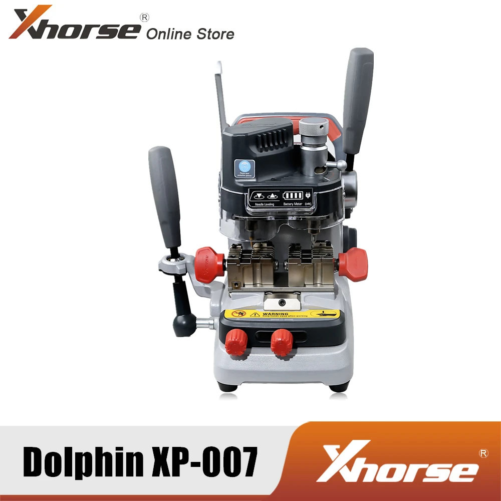 Xhorse Condor DOLPHIN XP007 XP-007 Manually Key Cutting Machine for Laser Dimple and Flat Keys