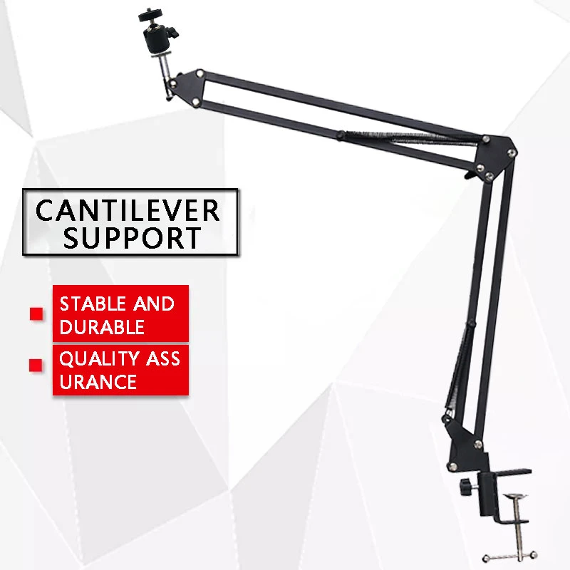 360 Độ Cánh Tay Dài Chân Đỡ Tương Thích Điện Thoại Di Động Máy Tính Bảng Kẹp Chụp Ảnh Ánh Sáng Giá Đỡ/Điện Thoại Thay Thế