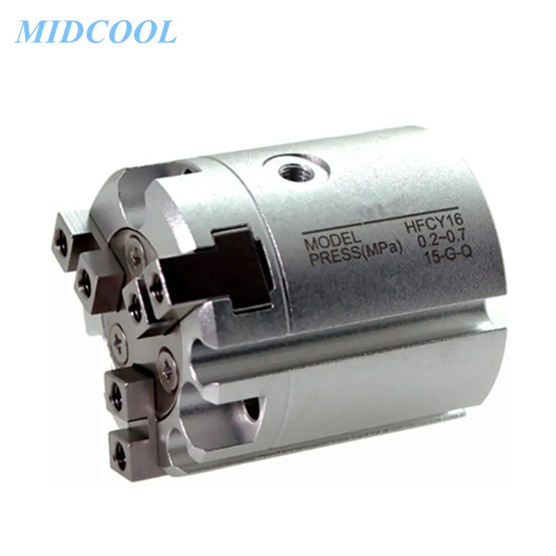 Air Cylinder HFC series HFCI HFCY HFCX 16 20 25 32 40 50 63mm Bore Air gripper (Parallel open/close style) Pneumatic Cylinder