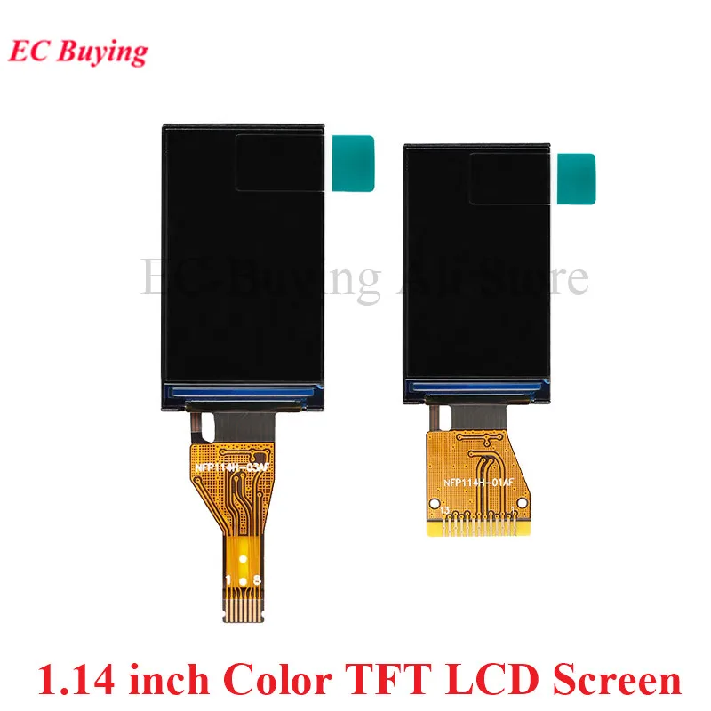 1,14" 1,14 cala 135x240 Pełnokolorowy ekran TFT HD IPS Moduł wyświetlacza LCD LED 135*240 ST7789 Napęd 3,3 V Interfejs SPI 8 13 pinów