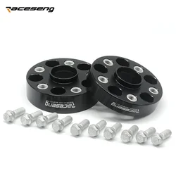 2Pieces 20/25/30/35/50mm aluminum alloy CNC wheel  Spacers suit  PCD 5x100 CB 57.1 for Audi A1, A2, A3, TT Volkswagen FOX, GOLF