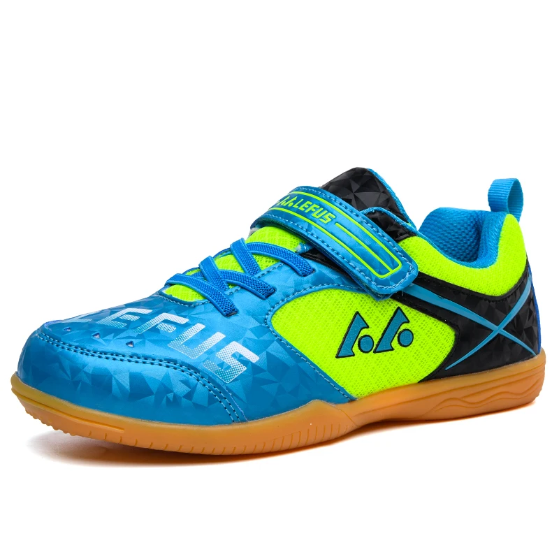 Buty dziecięce Badminton Outdoor chłopcy dziewczęta oryginalne buty do tenisa profesjonalne sportowe trampki niebieskie dziecięce buty do tenisa