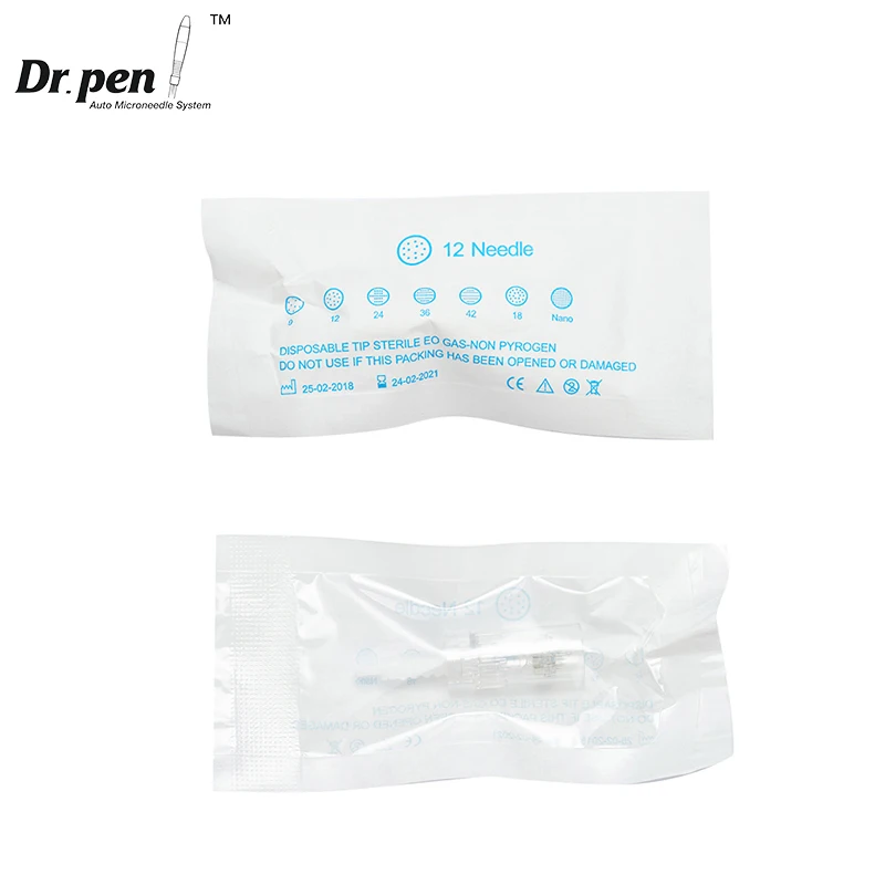 Nano drag Cartridge Nano Needles Cartridges For Dr. pen E30 N2 M7 M5 Round nano 3D 5D Cartridge 15 pcs Disposable Sterilized