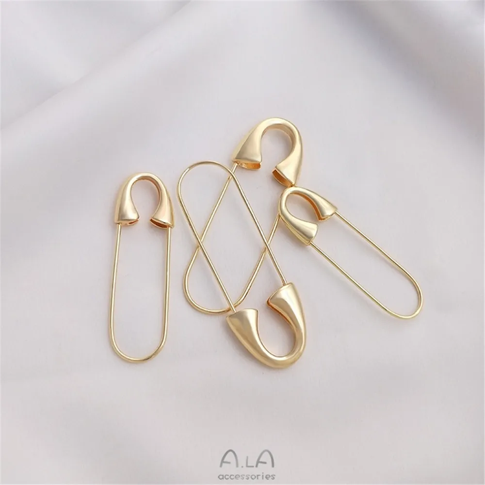 

14K gold Plated High-grade pin diy string beads pendant anti-light decoration accessories