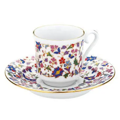 

DOLBOVI Kutahya Has Porcelain Hand Decor 6 Personality coffee cup Pad Decor mug кружка coffee cup cup