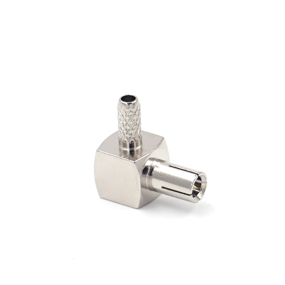 2PCS TS9 Stecker Anschluss Crimp RG174 RG316 LMR100 Kabel RF Koaxial vergoldete Stecker – Detail 3
