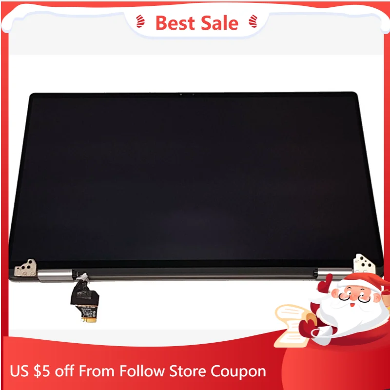 

15.6 Inch For Dell Latitude 9510 P94F FHD 1920*1080 IPS LCD Screen Full Assembly Complete Upper Part