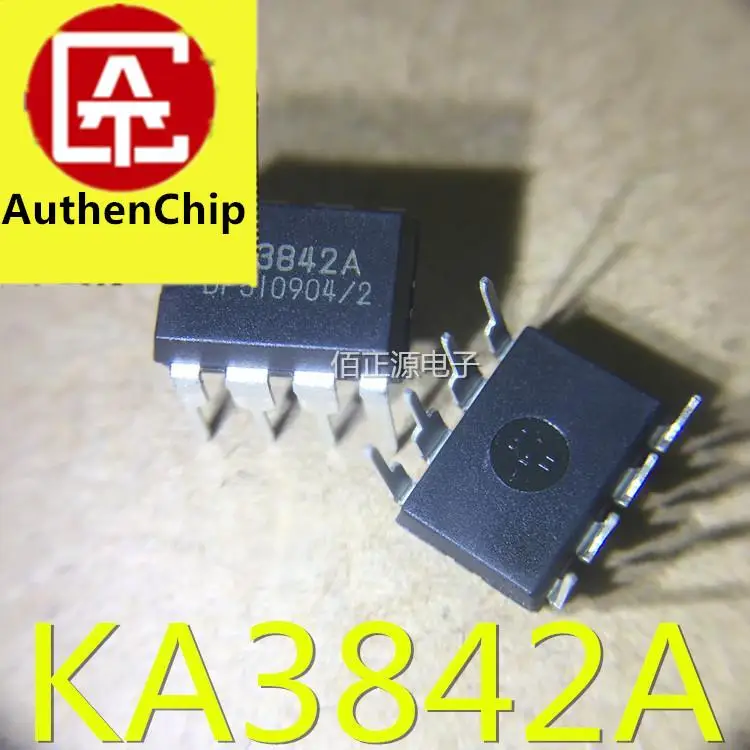 10Pcs 100% Original New In สต็อก KA3842A KA3842 UC/TL Charger ชิป IC ปลั๊กตรง DIP-8