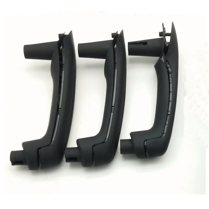 A Set 3PCS Black Inner Door Handle For Volkswagen Jetta Bora Golf 4 Interior Handle for VW Handle Inner Armrest