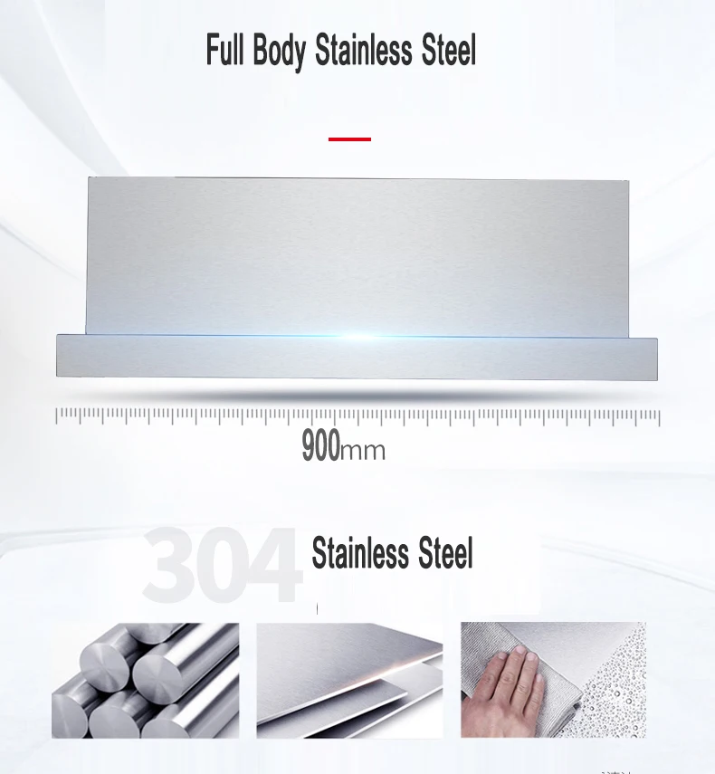 900mm 내부 순환 범위 후드 활성탄 필터 벽 캐비닛, 숨겨진 SmallSmoke-무료 파이프 쇼핑몰 후드