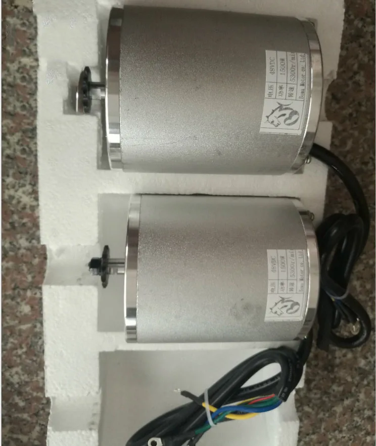 

DC48V500W5300rpm permanent magnet DC brushless motor, with sprocket, suitable for electric vehicles, scooters, DIY