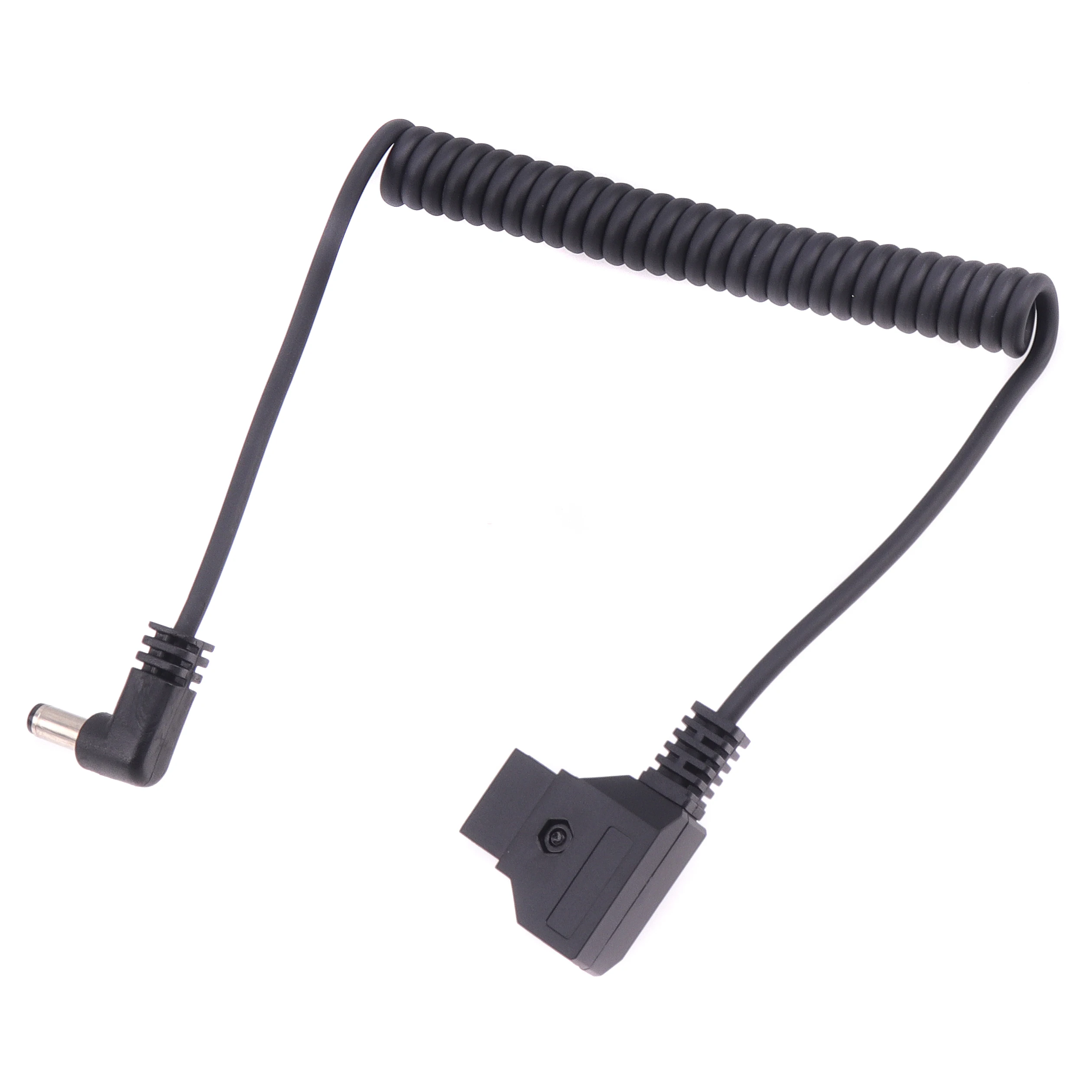 FOTGA BMCC D-Tap Connettore maschio a 2 pin a cavo di alimentazione CC 5,5 * 2,1 mm Cavo a molla per batteria Anton Sony V