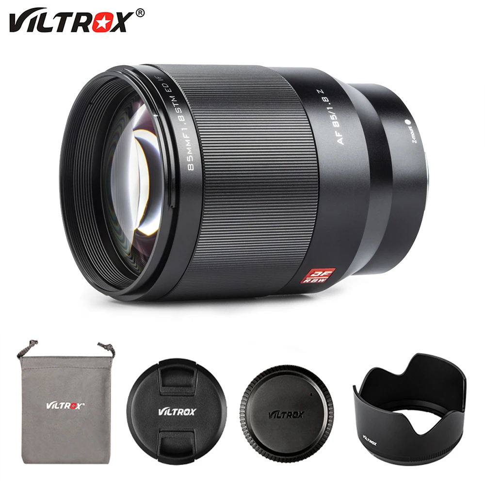 

Viltrox 85MM F1.8 Z STM AF Large Aperture Auto Focus Portrait Lens for Nikon Z-Mount Full Frame Camera Z7 Z7II Z50 Z5 Z6 Z6II