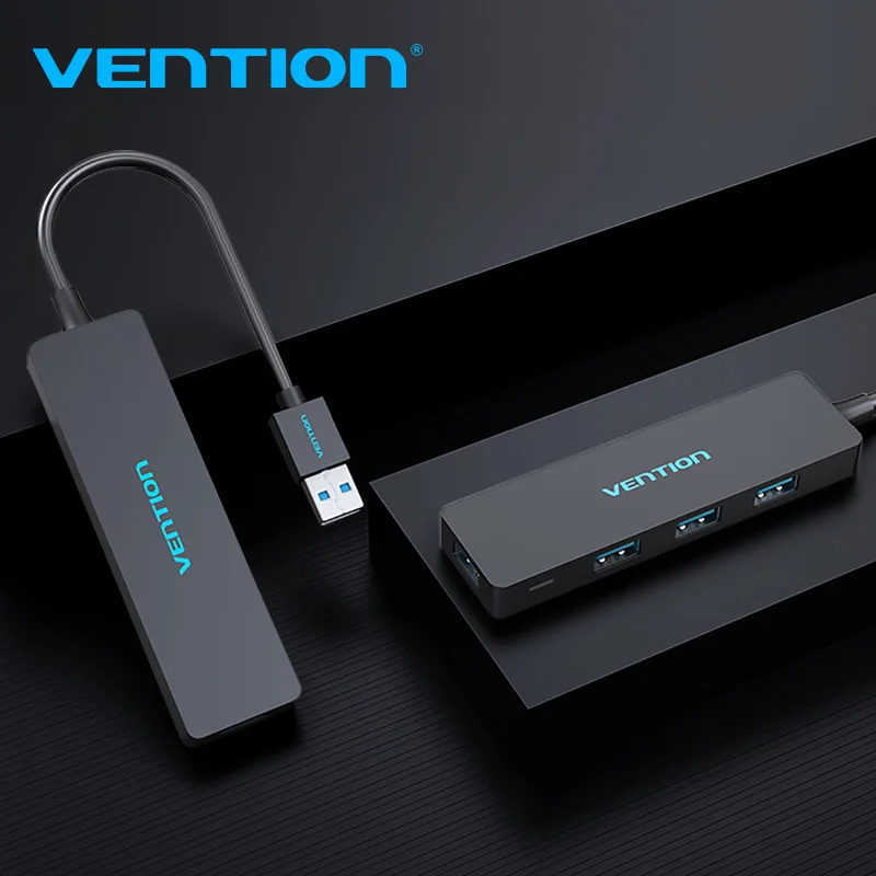 Vention 4 Ports USB Hub USB 3.0 Hub for Printer Mac Notebook Laptop High Speed Multi USB Splitter USB Hab