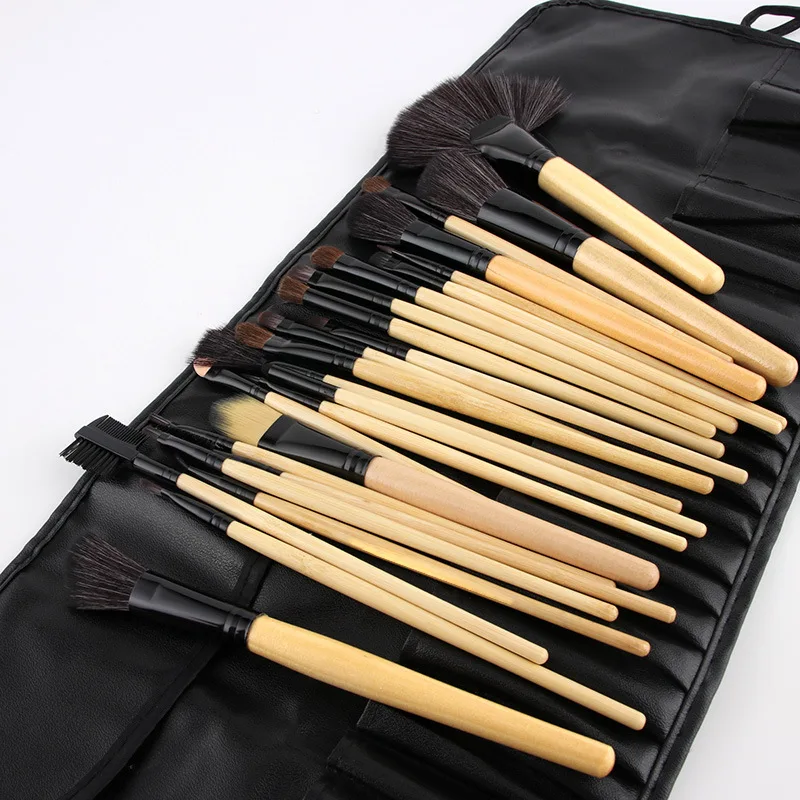 Jimwood Makeup Brushes Case Empty Portable Holder Organizer Pouch Pocket PU Cosmetic Brush Beauty Bag Makeup Tools Holder