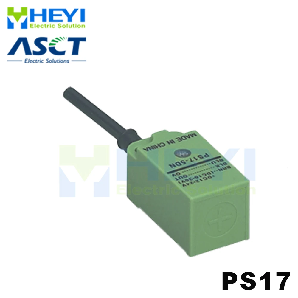 

Square type inductive proximity sensor switch PS17 2-wire 3-wire NO or NC sensoring distance 5mm