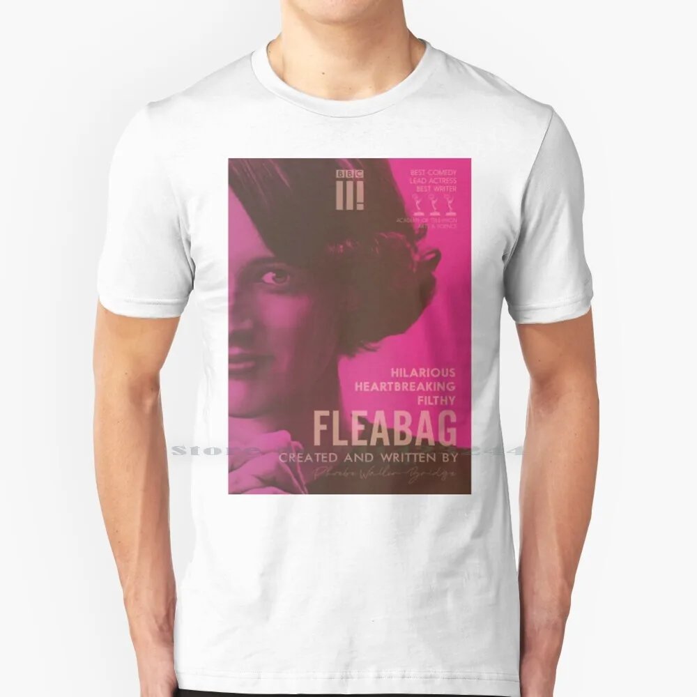 Fleabag , Phoebe Waller-Bridge , British Comedy Show , Alternative Poster T Shirt Cotton 6XL Fleabag Phoebe Waller Bridge