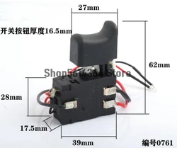 Electric Cordless Drill Trigger Switch Speed Controller 12-24V For Makita