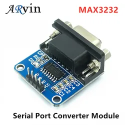 MAX3232 RS232 to TTL Serial Port Converter Module DB9 Connector MAX232 For Arduino