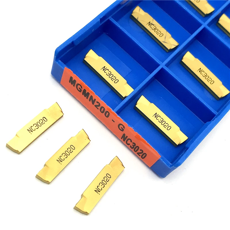 MGMN200 PC9030 Grooving Inserts for External Tool Holder MGEHR Cutting Tool Turning Tool