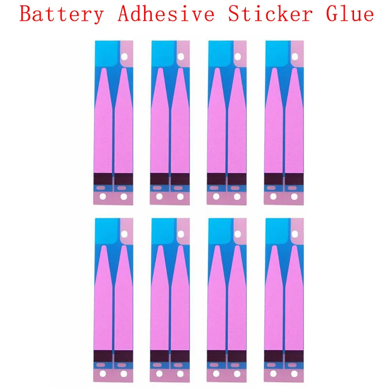 100Pcs/lot Battery Adhesive Sticker Glue For iPhone X 6 6S 6 Plus 6S plus 7 7Plus 8 8Plus Tape Strip with Adhesive Sticker Glue