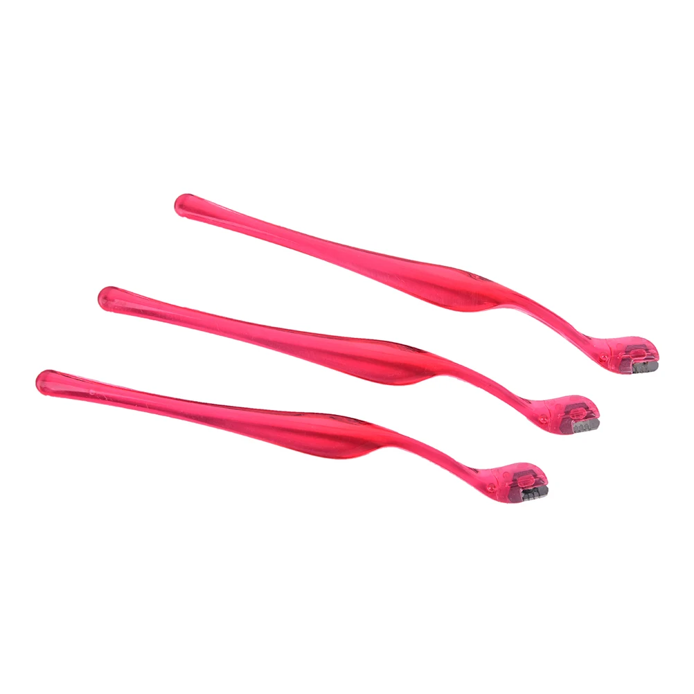 3Pcs Facial Hair Remover Eyebrow Trimmer Sharp Mini Makeup Knife Blade Shaper Shaver For Women Girls Makeup Tools XMD049