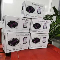 NEW Quiet Jebao Smart Wave Pump with WiFi LCD Display Controller wave maker pump MOW-3 5 9 16 22 Wave machine motor pump