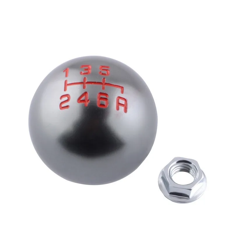 Aluminum 5/6 Speed M10X1.5 Type-R JDM Ball Shape Gear Shift Knob for Honad Civic Fit FD2 FN2 EP3 DC2 DC5 S2000 F20C