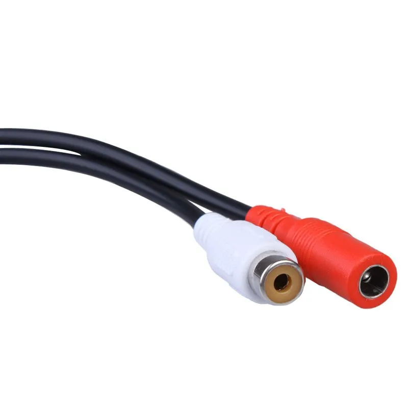 ESCAM Audio Pick Up CCTV Microfone, Ampla Câmera Mic, Mini para Segurança DVR