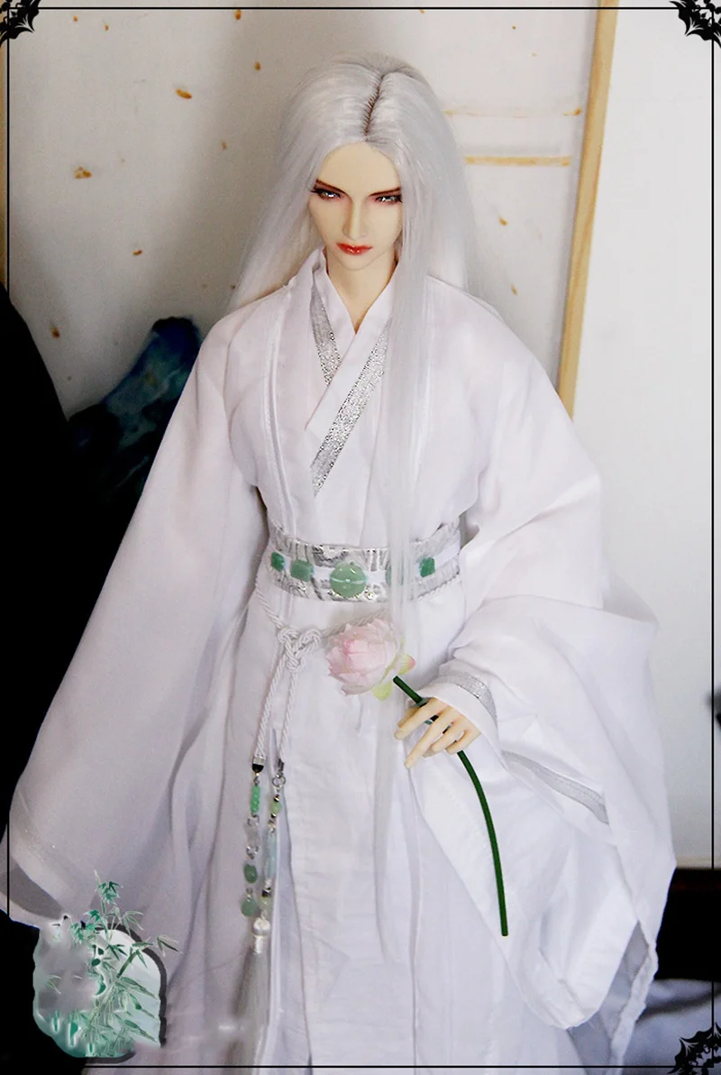

1/4 1/3 BJD Clothes Accessories Chinese Ancient Costume Hanfu Dress Warrior Outfit For BJD/SD SSDF ID72 Strong Uncle Doll A0694