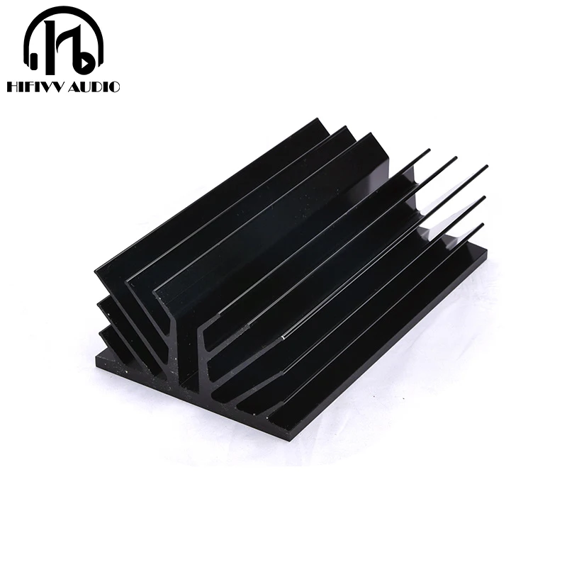 

150*75*200mm heat sink DIY radiator Aluminum heatsink for amplifier Electronic heat dissipation cooling cooler