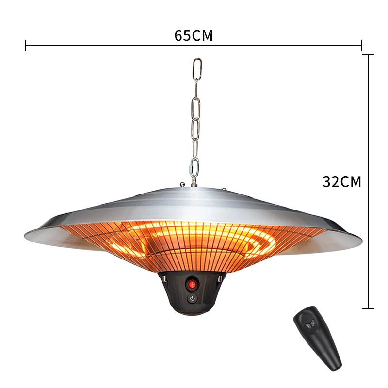 1500W/2100W/2500W electric heater Ceramic electric infrared eco-friendly outdoor gas patio heater electric warmer