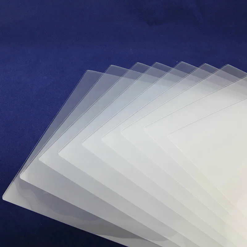 60 Mic A4 Pet / Photos / Documents / Certificates / Pictures Heat-sealing Film Thermal Packaging Paper 50pcs / Batch Photo Film