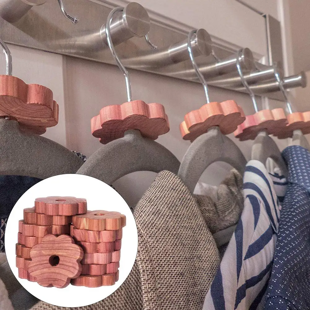 20Pcs Flower Mothproof Moisture-proof Cedar Closet Drawer Wardrobe Insect Repellent Moth Ball Household Moth Mildew Proofing