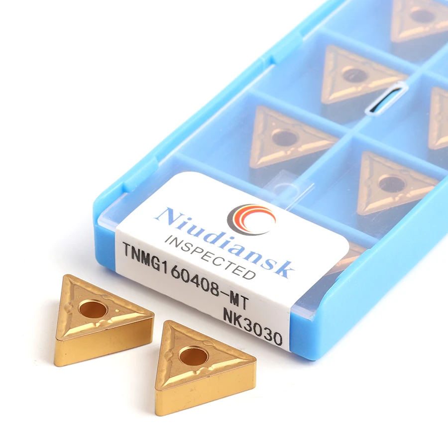 TNMG160404-MT NK3030 TNMG160408-MT NK3030 tour CNC outil de tournage Carbure revêtement CVD insert outil de tournage Externe pour pièce en acier