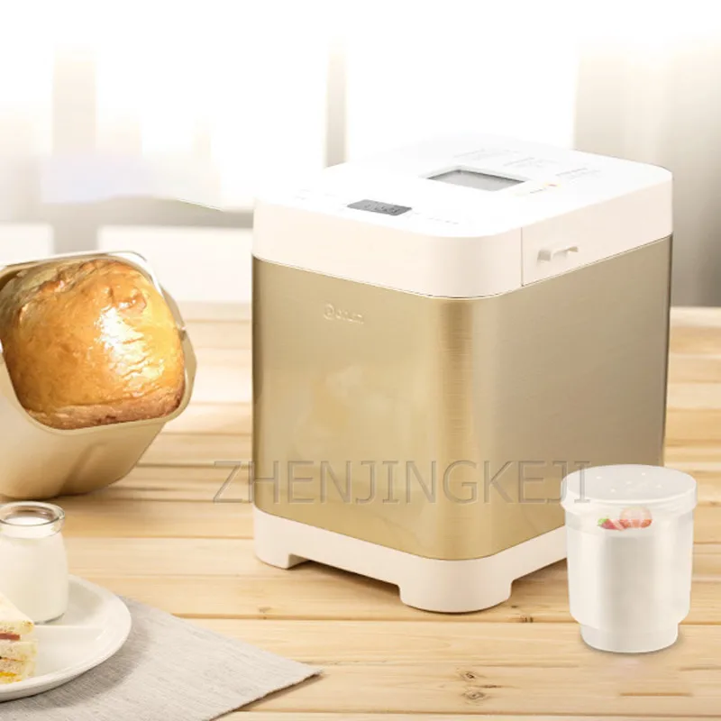 

220V Home Bread Machine Fully Automatic Knead Dough Fermentation Intelligent Pork Floss Small Multifunction Breakfast Machine