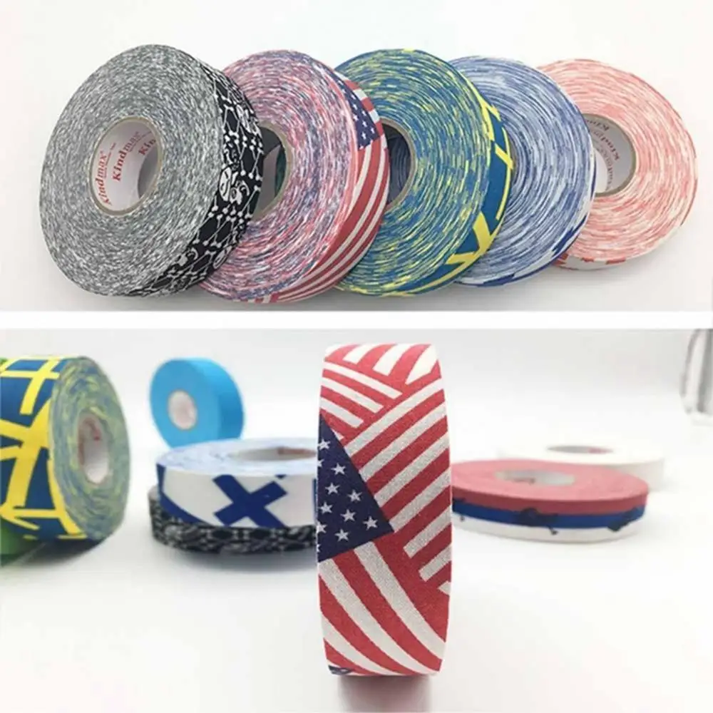 Ice Hockey Bar Tape Suitable for Badminton Handle Bike Grip  Anti-slip Cloth Sticky Tape Wearproof  Bar Wrap Cloth Ice Roller