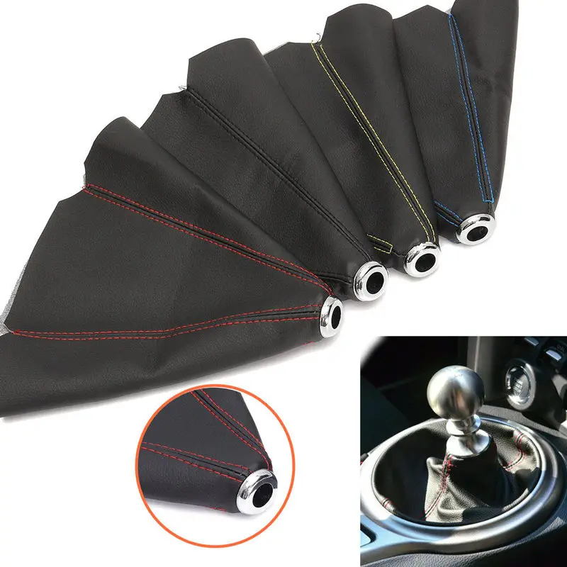 Gear Shifter Shift Collars Boot Cover Gaiter for Alfa Audi BMW Cadillac Chevrolet Citroen Fiat Ford VW Universal Car Accessories