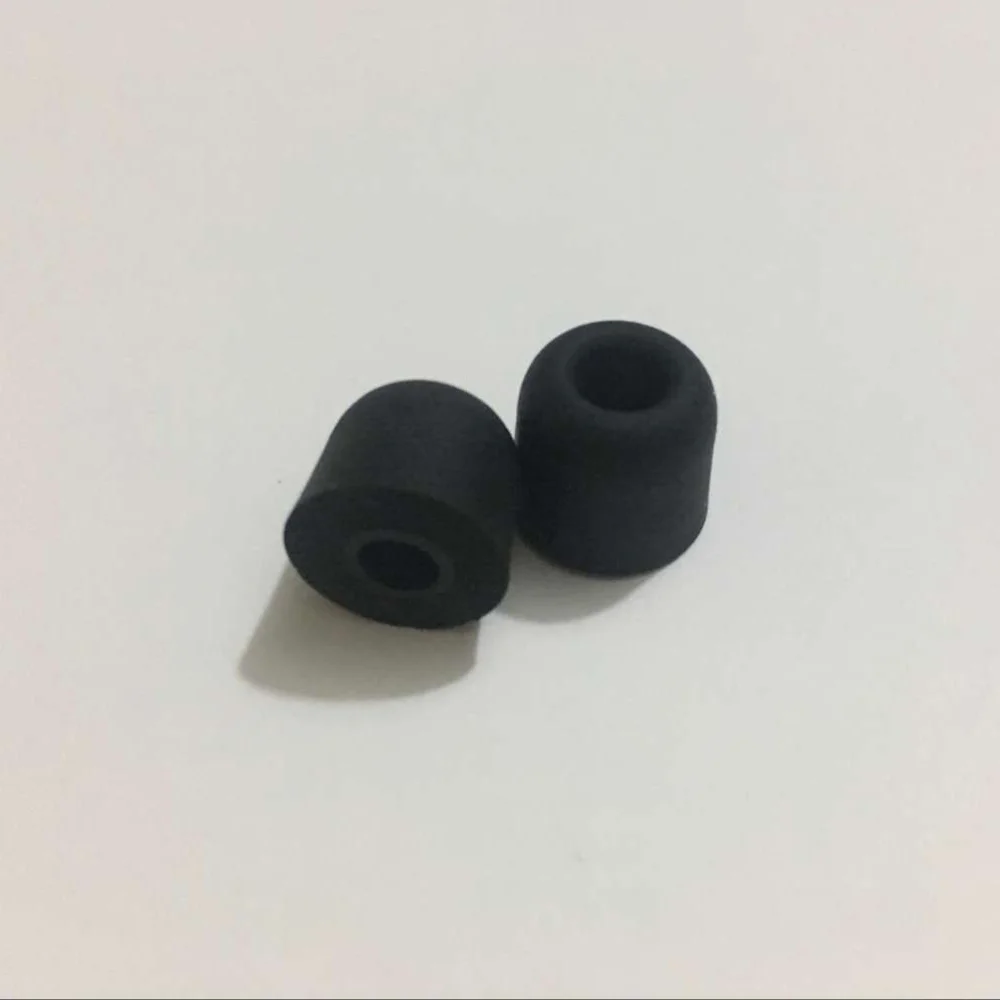 Embouts d'écouteur en mousse de qualité supérieure, isolation phonique, remplacement d'écouteur T-200 (noir), remplacement d'écouteur noir, 10 pièces