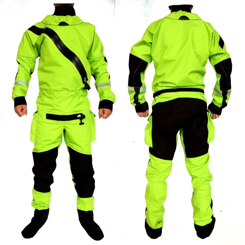 Kayak Drysuit Dry Suit Rescue Immersion suit Waterproof Clothing for SUPing, Rafting,Sailing,Fishing,Paddling,ATV&UTV Riders