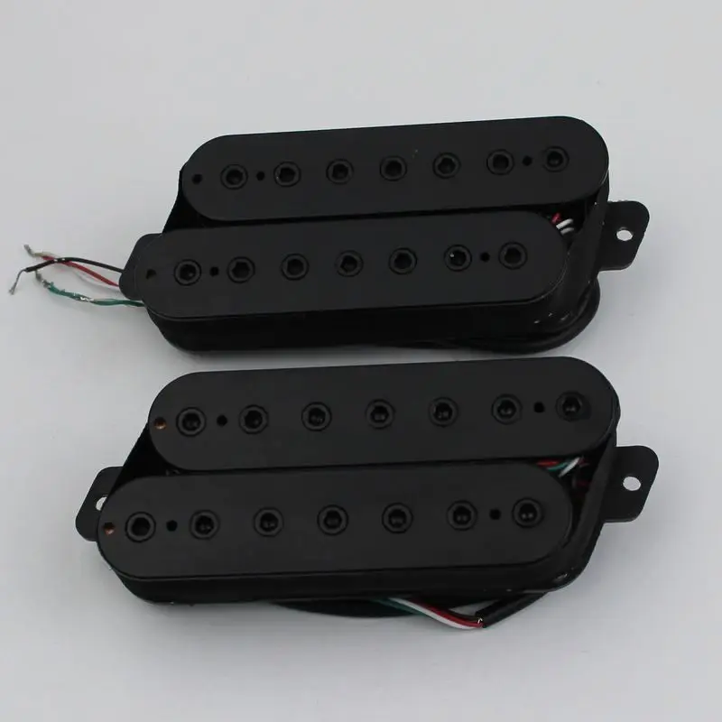 Guyker Headless Fanned Fret Guitar Pickup for 7 String Electric Guitar Black