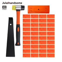 Julaihandsome  Professional Laminate Wood Flooring Installation Kit , Spaces.Tapping Block, Pull Bar ,Mallet Hand Tool Set