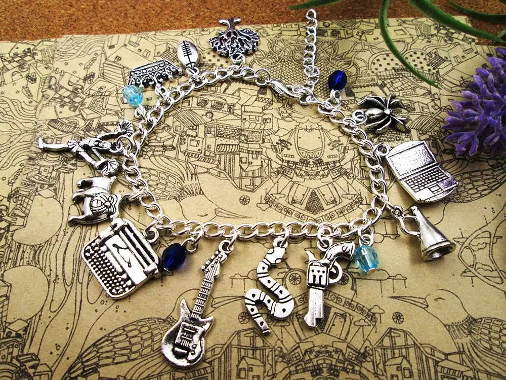 TV series Charm Bracelets Riverdale silver plated bracelet  gift for girl /boy,party ,birthday gift