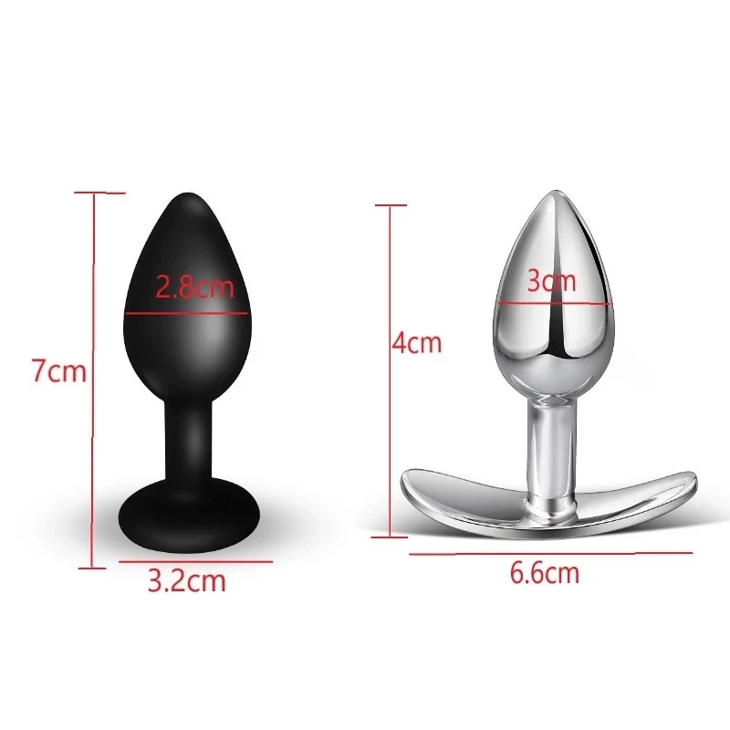 Lichtgevende licht fox tail Metal siliconen anale kralen butt plug erotische gay BDSM cosplay party game insert Anus Sex toy voor paar